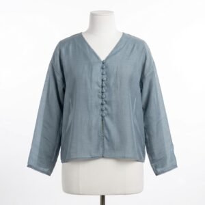Button Front Kimono