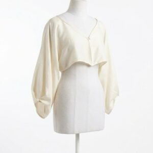 Ivory Cuffed Bolero