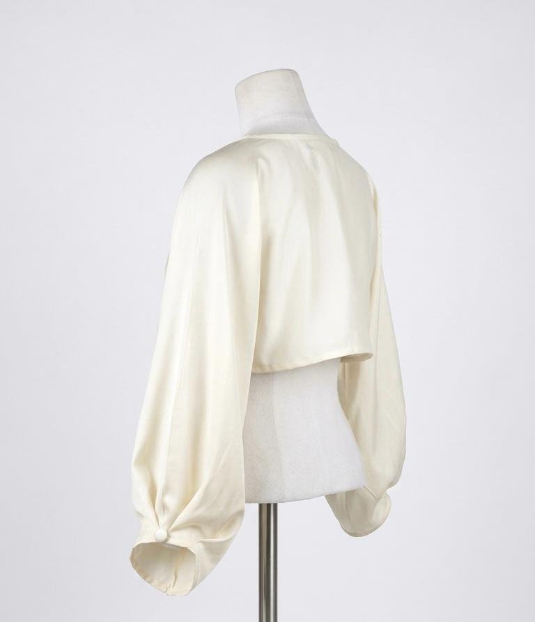 Ivory Cuffed Bolero - Image 2